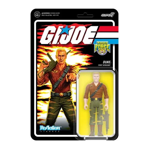 IN STOCK! Super 7 Reaction G.I. Joe Tiger Force Duke 3 3/4 inch Figure