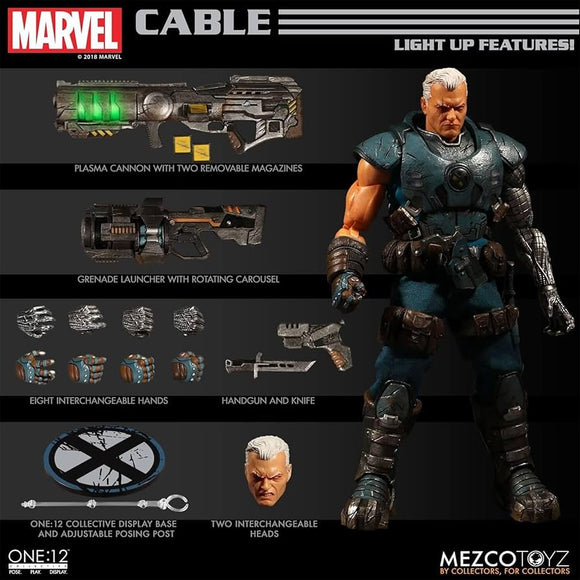 IN STOCK! MEZCO ONE 12 COLLECTIVE CABLE ( OPENED AND DISPLAYED )