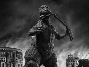 ( Pre Order ) Mezco Godzilla (1954) Kaiju Collective Godzilla (Black & White)