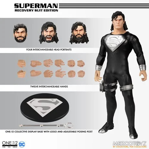 Pre Order ) Mezco One:12 Collective Superman Recovery Suit Edition