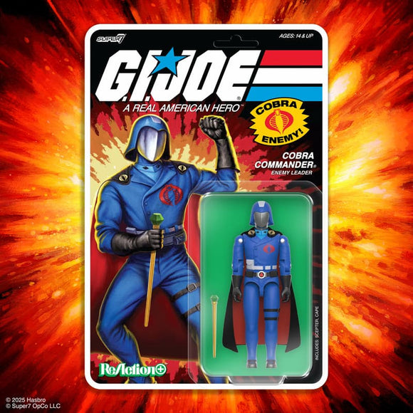 ( Pre Order ) Super 7 G.I Joe O-Ring Wave 6 Cobra Commander Action Figure