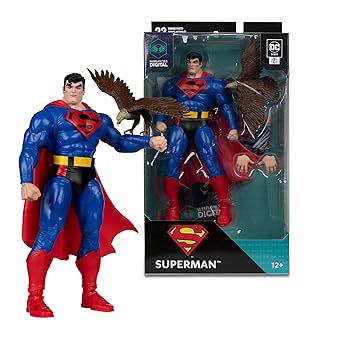 IN STOCK! McFarlane DC Superman: Our Worlds at War Superman 7
