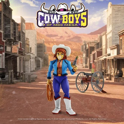 ( Pre Order ) Wild West C.O.W.-Boys of Moo Mesa Cowlamity Kate 7-Inch Scale Action Figure