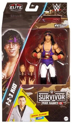 ( Pre Order ) WWE Survivor Series Elite 2025 1-2-3 Kid Aciton figure ( Nick Aldis BAF )