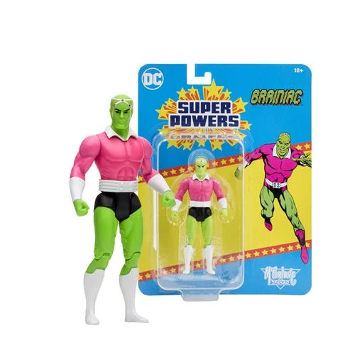 IN STOCK! McFarlane DC Super Powers Wave 7 Brainiac 4 1/2-Inch Scale Action Figure