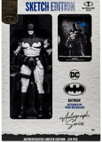 IN STOCK! McFarlane DC Multiverse Batman by Todd McFarlane Sketch Autograph Gold Label 7-Inch Action Figure - Entertainment Earth Exclusive