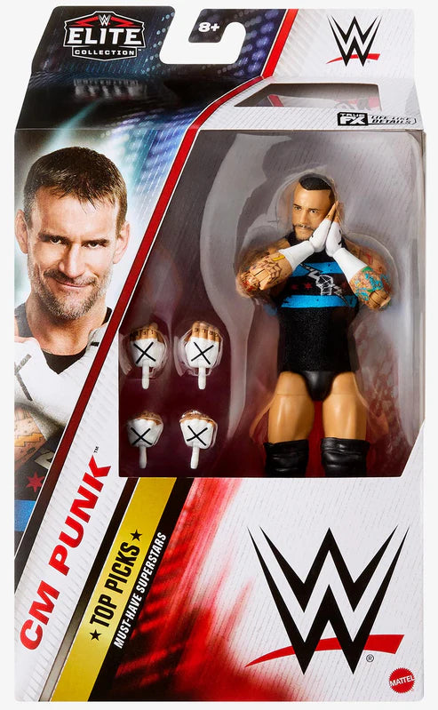 ( Pre Order ) WWE Elite Collection Top Picks 2025 Wave 2 CM Punk Action Figure