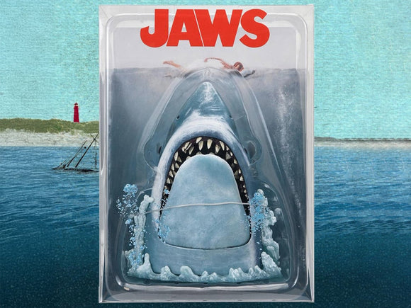 ( Pre Order ) NECA Jaws 50th Anniversary Poster Series Display Piece