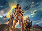 ( Pre Order ) Frazetta Girls Fire and Ice ICON Collectibles Teegra (Ver. 2) 1/12 Scale Action Figure