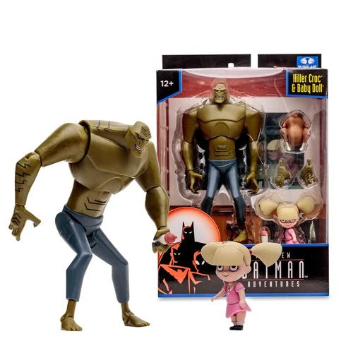 IN STOCK! McFarlane DC The New Batman Adventures Wave 1 Killer Croc with Baby Doll 6-Inch Action Figure