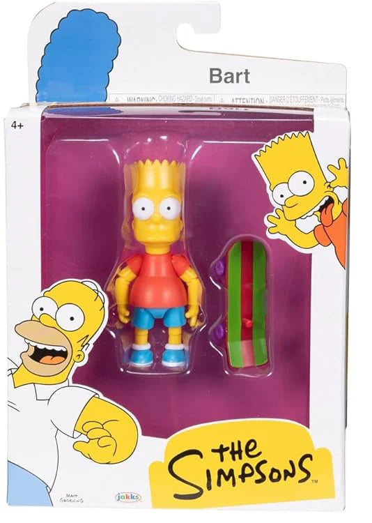 ( Pre Order ) The Simpson Wave 1 Bart Simpsons 5 inch Action Figure