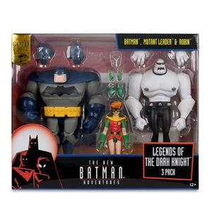 ( Pre Order ) McFarlane DC Direct NEW BATMAN ADVENTURES 3PK - BATMAN, MUTANT LEADER AND ROBIN - LEGENDS OF THE DARK KNIGHT