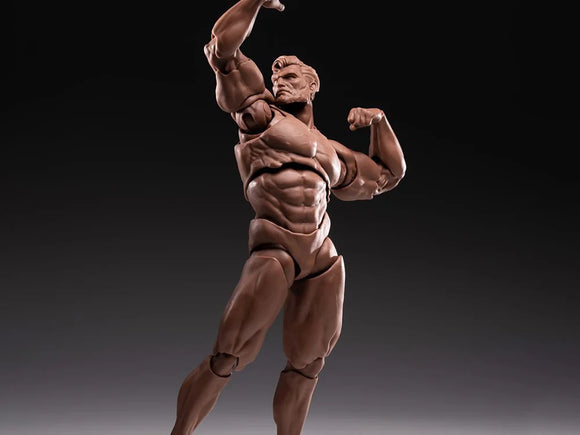 ( Pre Order ) INART- Blank Male Body 1/12 Action Figure (Black)