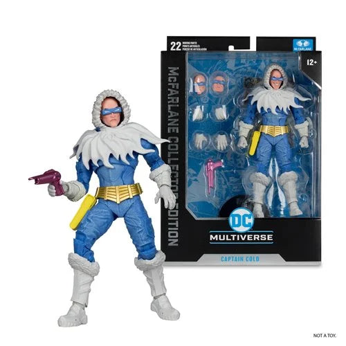 IN STOCK! McFarlane DC Multiverse Collector Edition #30 Captain Cold 7 inch Action Figure