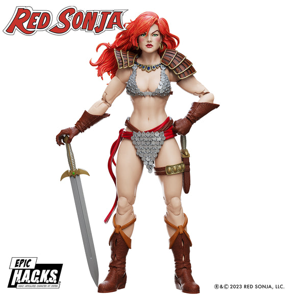 ( Pre Order ) Epic Hacks Red Sonja 6 inch Action Figure