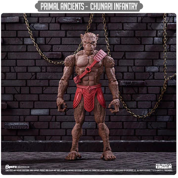 IN STOCK! ANIMAL WARRIORS PRIMAL SERIES ANCIENTS CHUNARI INFANTRY - 6.5 INCH ACTION FIGURE