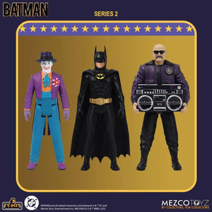 ( Pre Order ) Mezco Batman (1989) 5 Points Wave 2 Set of 3 Action Figures