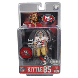 IN STOCK! McFarlane NFL Sports PIcks Wave 1 George Kittle CHASE ( SanFrancisco 49 ers )  7-Inch Scale Posed Figure