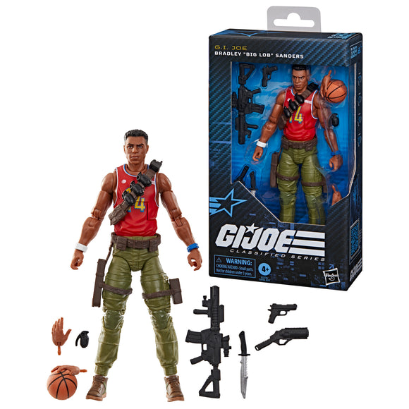 ( Pre Order ) G.I. Joe Classified Series #189, Bradley “Big Lob” Sanders 6 inch Action Figure