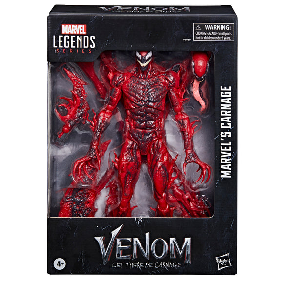 IN STOCK! Marvel Legends Series Carnage, Venom: Let There Be Carnage Deluxe 6 Inch Action Figure