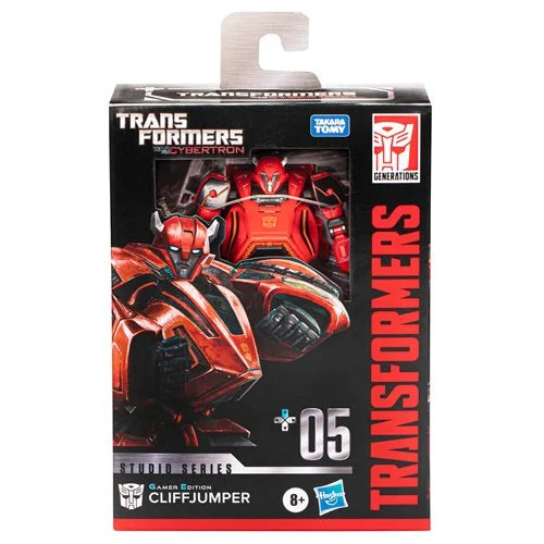 IN STOCK! Transformers Studio Series Deluxe 05 Transformers: War for Cybertron Gamer Edition Cliffjumper