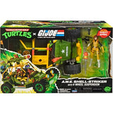 ( Pre Order ) Teenage Mutant Ninja Turtles x G.I. Joe All-Weather and Environment (AWE) Shell-Striker Vehicle with Action Figure