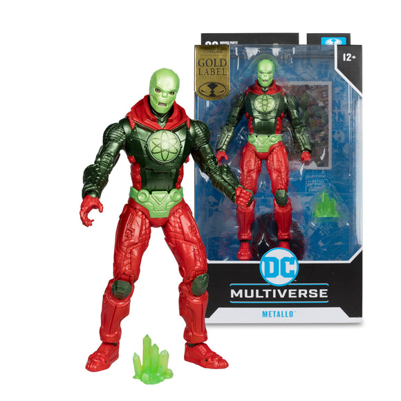 IN STOCK! McFarlane DC Multiverse Metallo Gold Label Action Figure ( Exclsuive )