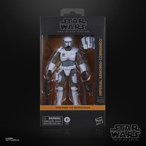 Star Wars The Black Series Imperial Armored Commando, Star Wars: The Mandalorian Collectible 6 Inch Action Figure