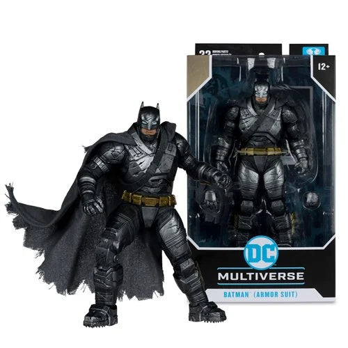 IN STOCK! McFarlane DC Multiverse Batman Armored Suit (Batman V Superman: Dawn of Justice) 7 inch Action Figure
