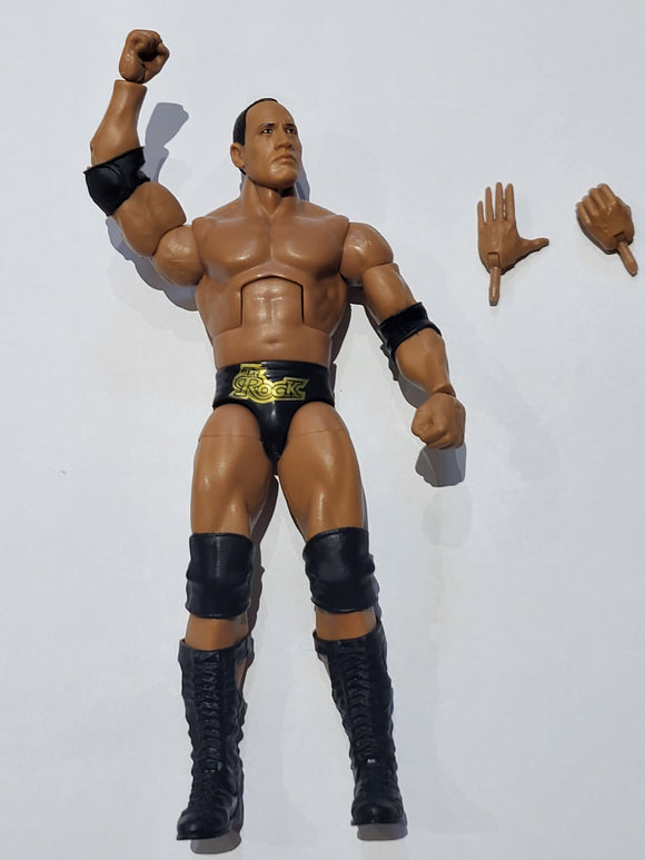 IN STOCK! WWE ELITE ( LOOSE ) THE ROCK ACTION FIGURE