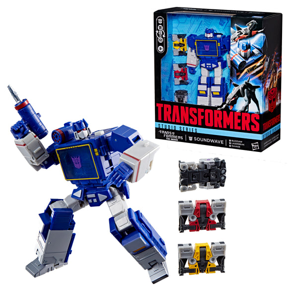( Pre Order ) Transformers Studio Series The Transformers: The Movie Leader Class Soundwave Action Figure