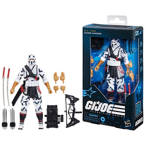 IN STOCK! G.I. Joe Classified Series #131, Storm Shadow Ninja 6 inch Action Figure