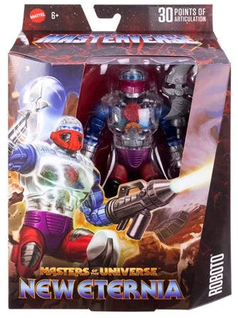 ( Pre Order ) Masters Of The Universe New Eternia Roboto Action Figure