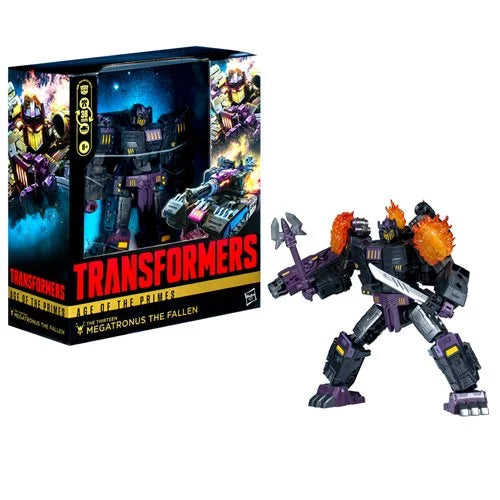 ( Pre Order ) Transformers Age of the Primes Leader Class The Thirteen Megatronus the Fallen