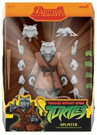 ( Pre Order ) Super 7 TMNT Ultimates Wave 12 Splinter 7-Inch Action Figure