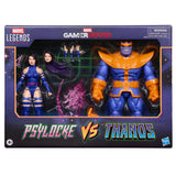 ( Pre Order ) Marvel Legends Series Gamerverse Psylocke vs. Thanos Action Figure 2 Pack