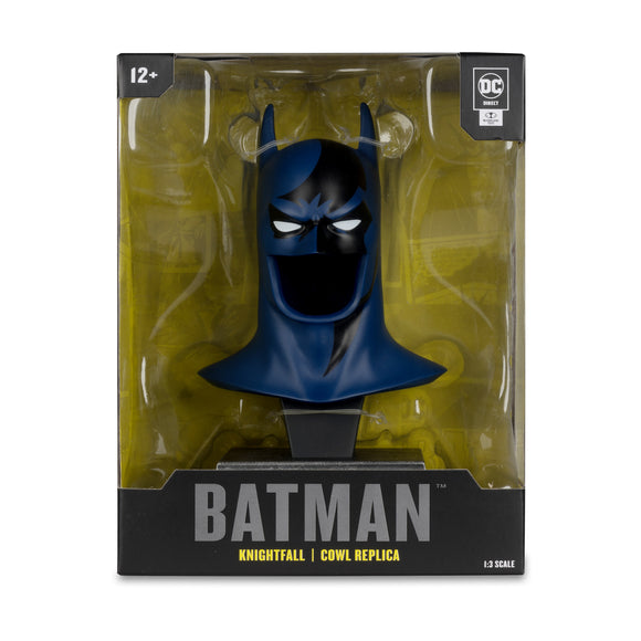 IN STOCK! McFarlane DC Direct Batman (Knightfall) Cowl 1:3 Scale Replica