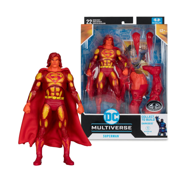 IN STOCK! McFarlane DC Multiverse Superman Justice League Task Force ( PLATINUM EDITION ) 7 inch Scale Action Figure ( Darkseid BAF)