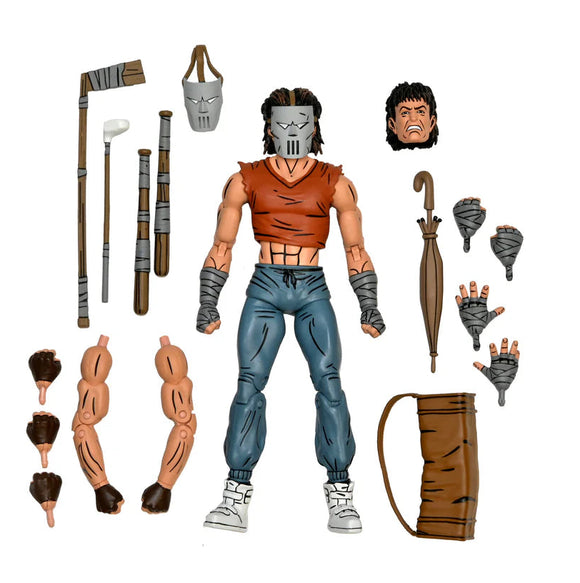 NECA TMNT Mirage Casey Jones Red Variant ( loose figure )