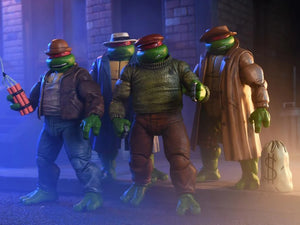 ( Pre Order ) NECA TMNT Gangster Turtles (Mirage Comics) Action Figure 4-Pack