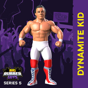 ( Pre Order ) Major Bendies Big Rubber Guys Wave 5 Dynamite Kid 8 inch Action Figure