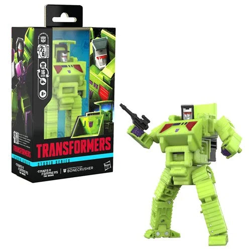 ( Pre Order ) Transformers Studio Series Deluxe Class Transformers: The Movie Bonecrusher Action Figure