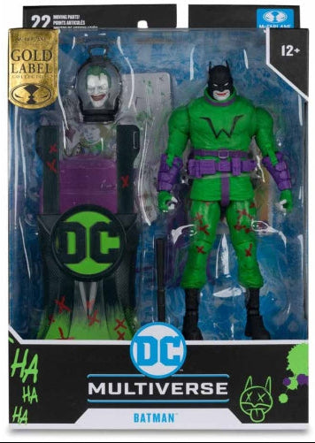 IN STOCK! McFarlane DC Multiverse Batman (Jokerized) (Last