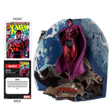 ( Pre Order ) McFarlane Marvel Wave 2 Magneto X-Men #1 1:10 Scale Posed Figure with Scene