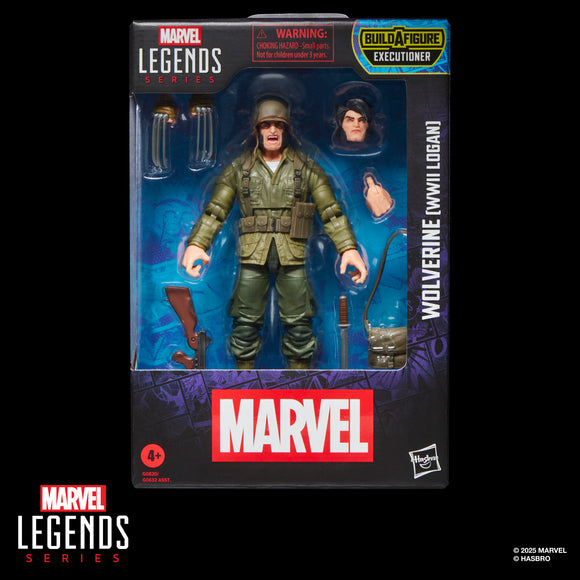 ( Pre Order ) Marvel Legends Series Wolverine (WWII Logan) ( Executioner BAF Wave ) 6 inch Action Figure