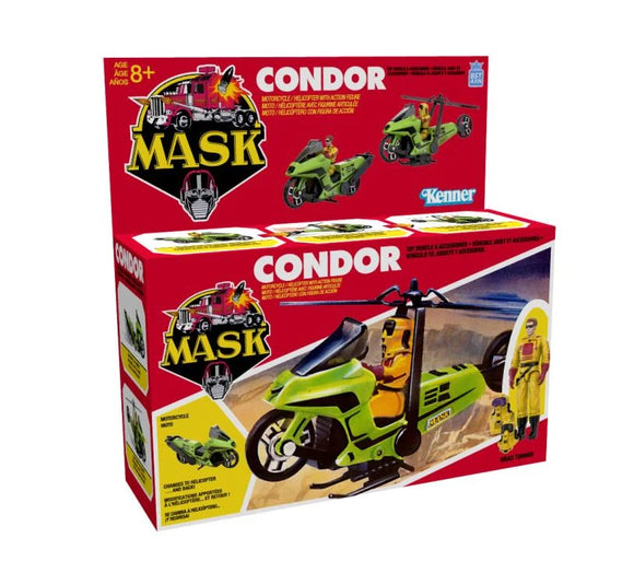 ( Pre Order ) M.A.S.K. Condor Vehicle with Brad Turner Action Figure