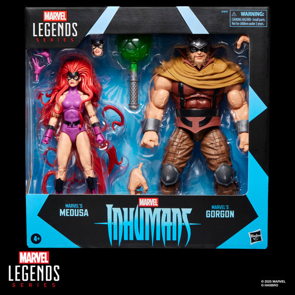 ( Pre Order ) Marvel Legends Series Inhumans Marvel’s Medusa & Marvel’s Gorgon Action Figure Two-Pack