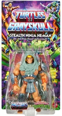 IN STOCK! MOTU Origins Turtles of Grayskull Wave 4 Stealth He-man Action Figure