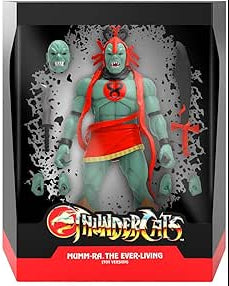 IN STOCK! SUPER7 ULTIMATES THUNDERCATS MUMM-RA TOY VERSION ( OPENED AND DISPLAYED )( COMES WITH BOX )