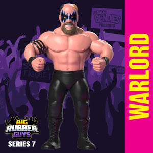 IN STOCK! Major Bendies Big Rubber Guys Series 7 Powers of Pain Warlord Figure